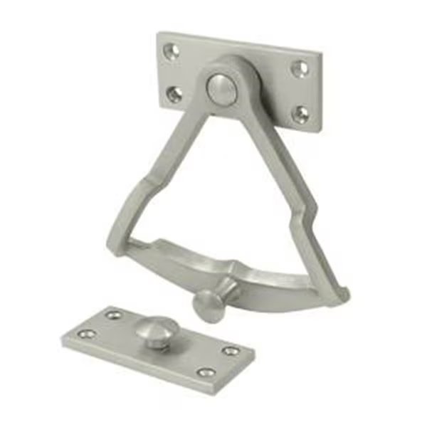 Dutch Door Quadrant, Satin Nickel - Solid Brass, Patioplus, Mfr#: PA2667069